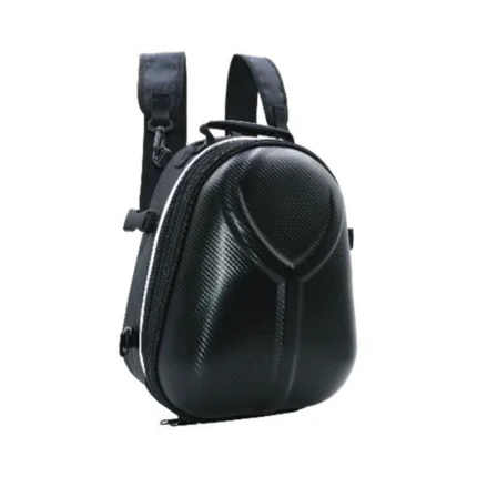 Motorcycle EVA Hard Tail Bag Expandable Helmet Storage Backpack